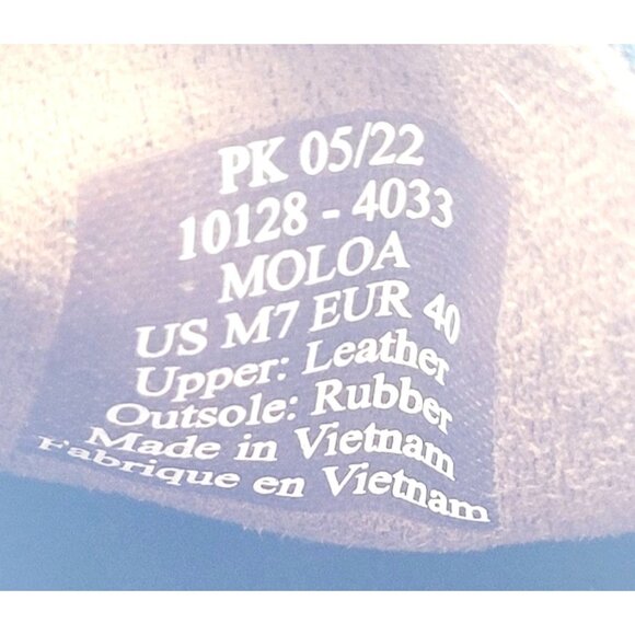 Olukai Moloa Black Men's Shoe‎ - Size 7 - Picture 7 of 8